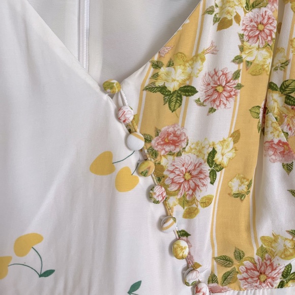 For Love & Lemons Savannah Wrap Mini Dress - Picture 2 of 4